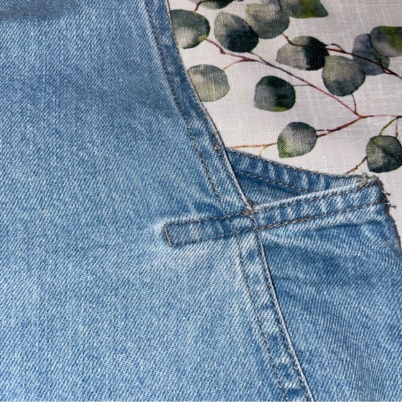 Ladies' Denim Overall Dress, Size M, EUC - Picture 5 of 13